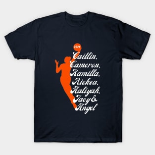 WNBA Draft 2024 Caitlin Clark, Cameron Brink, Angel Reese T-Shirt